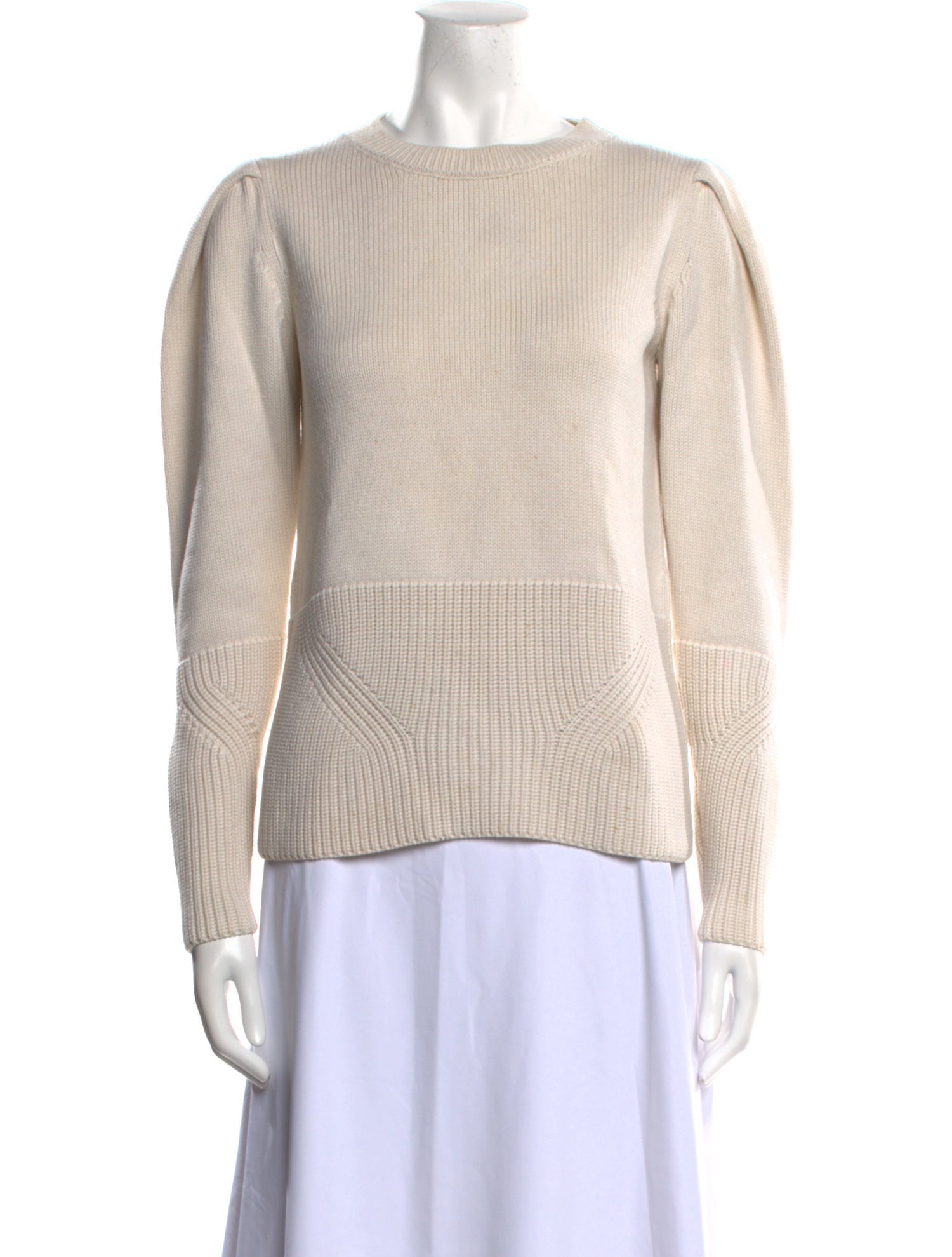 Charlotte Brody Virgin Wool Crew Neck Sweater
