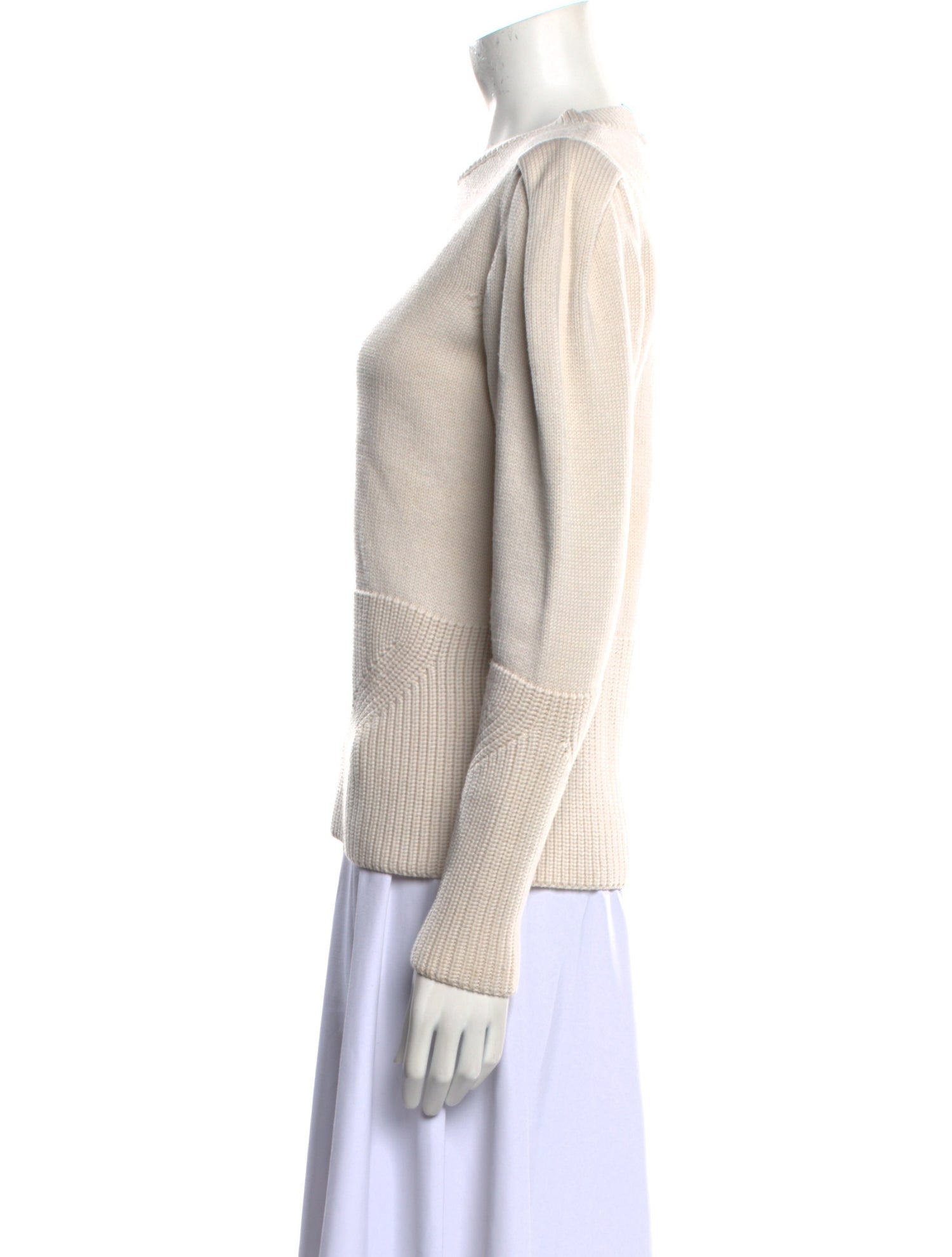 Charlotte Brody Virgin Wool Crew Neck Sweater