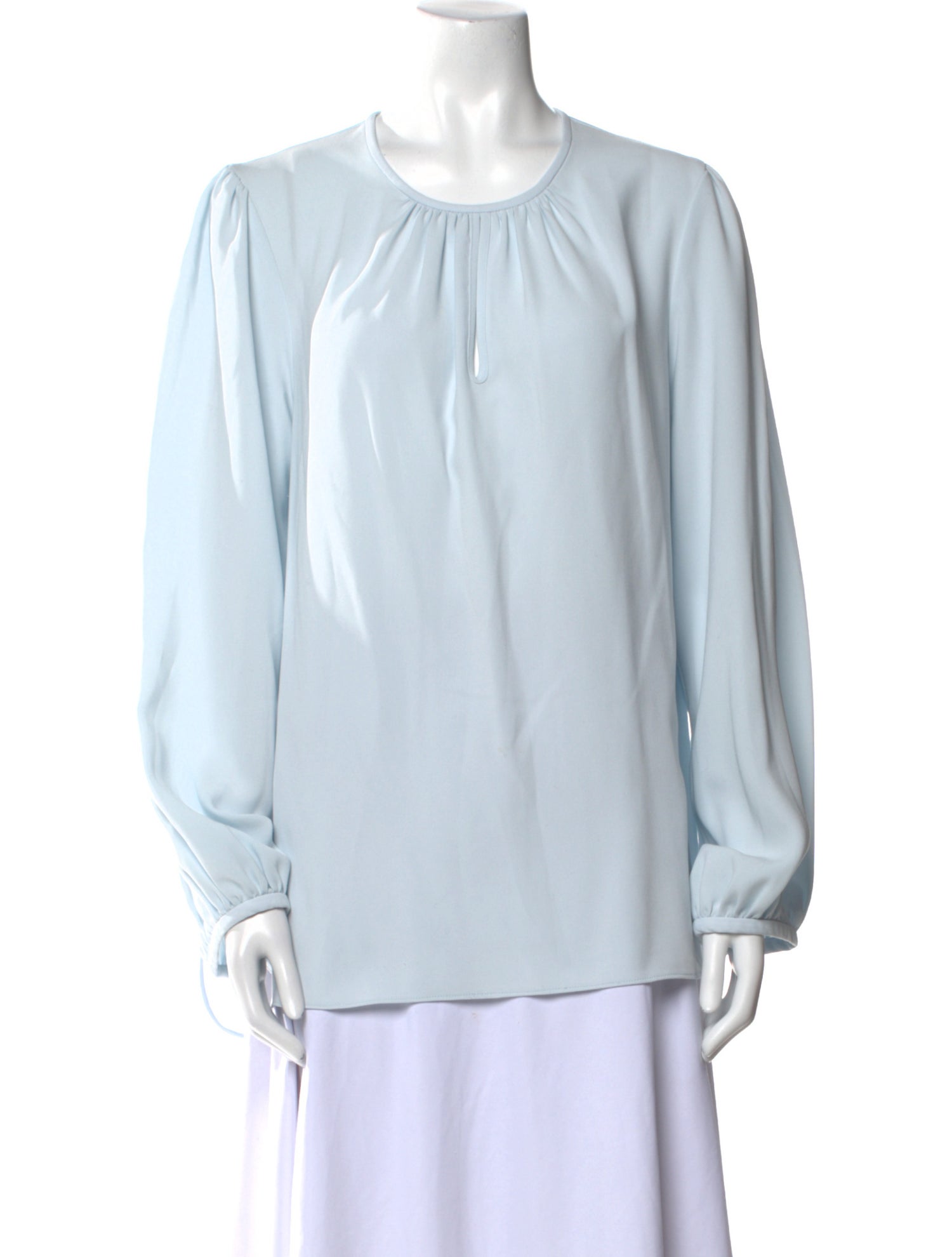 Charlotte Brody Crew Neck Long Sleeve Blouse