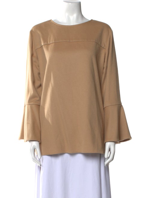 Charlotte Brody Wool Bateau Neckline Blouse