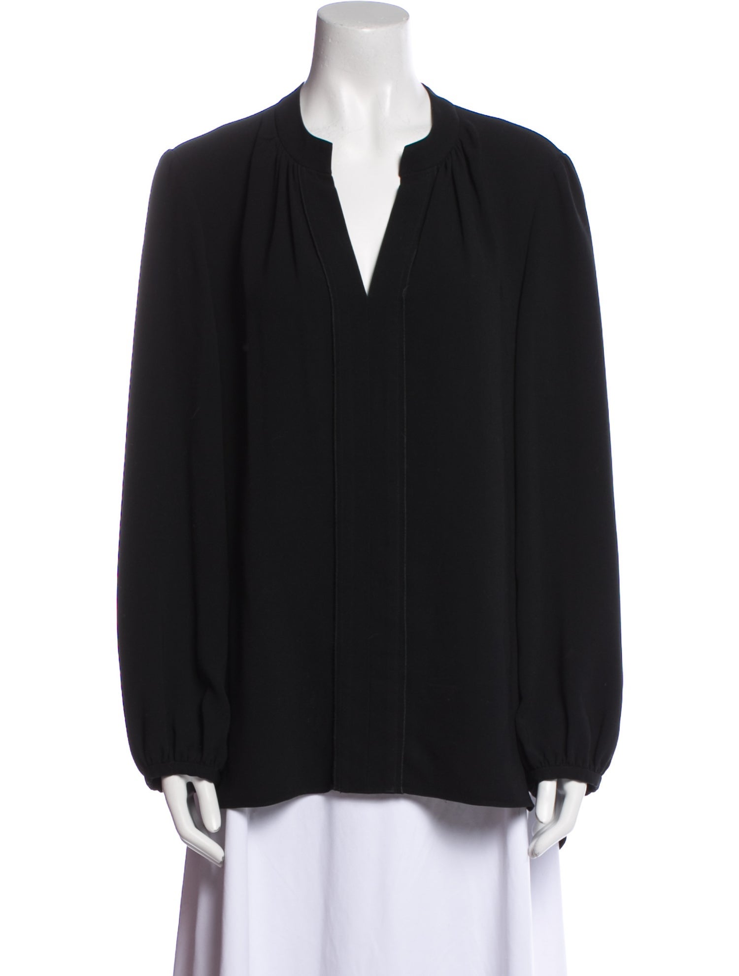 Charlotte Brody V-Neck Long Sleeve Blouse