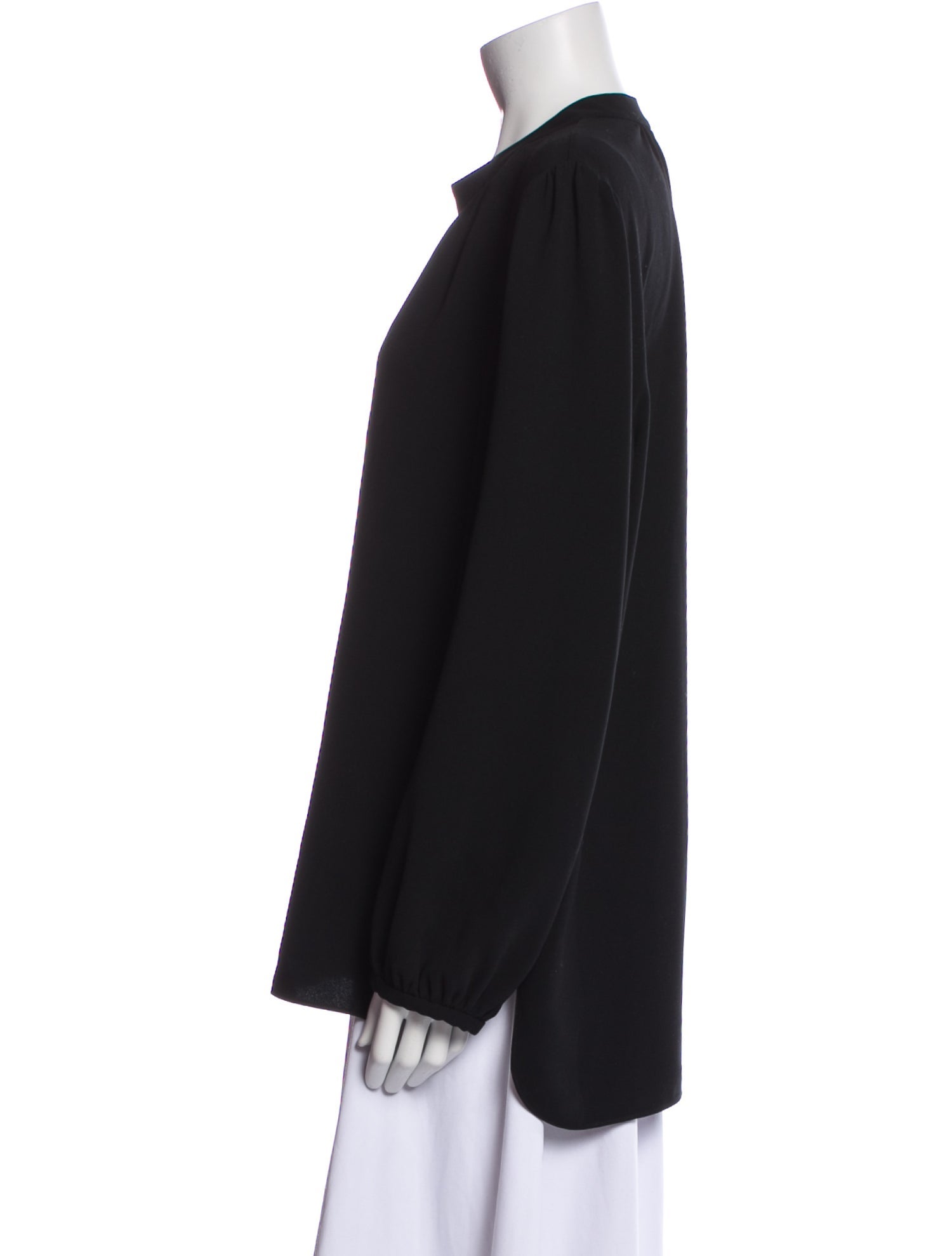 Charlotte Brody V-Neck Long Sleeve Blouse