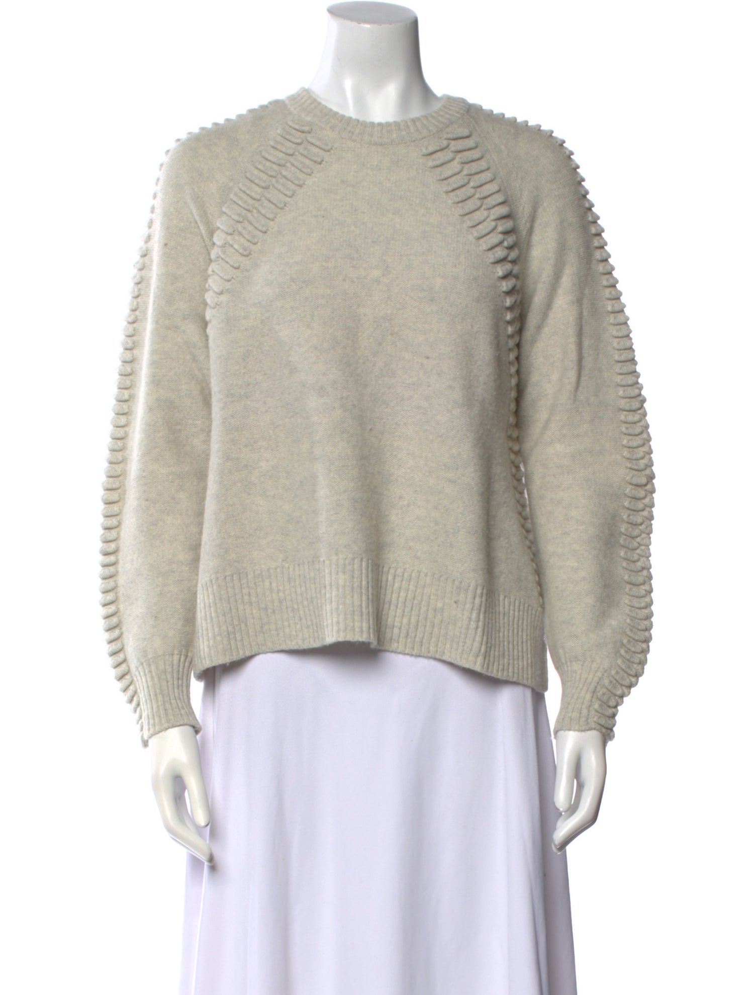 Charlotte Brody Merino Wool Crew Neck Sweater
