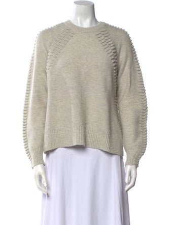 Charlotte Brody Merino Wool Crew Neck Sweater