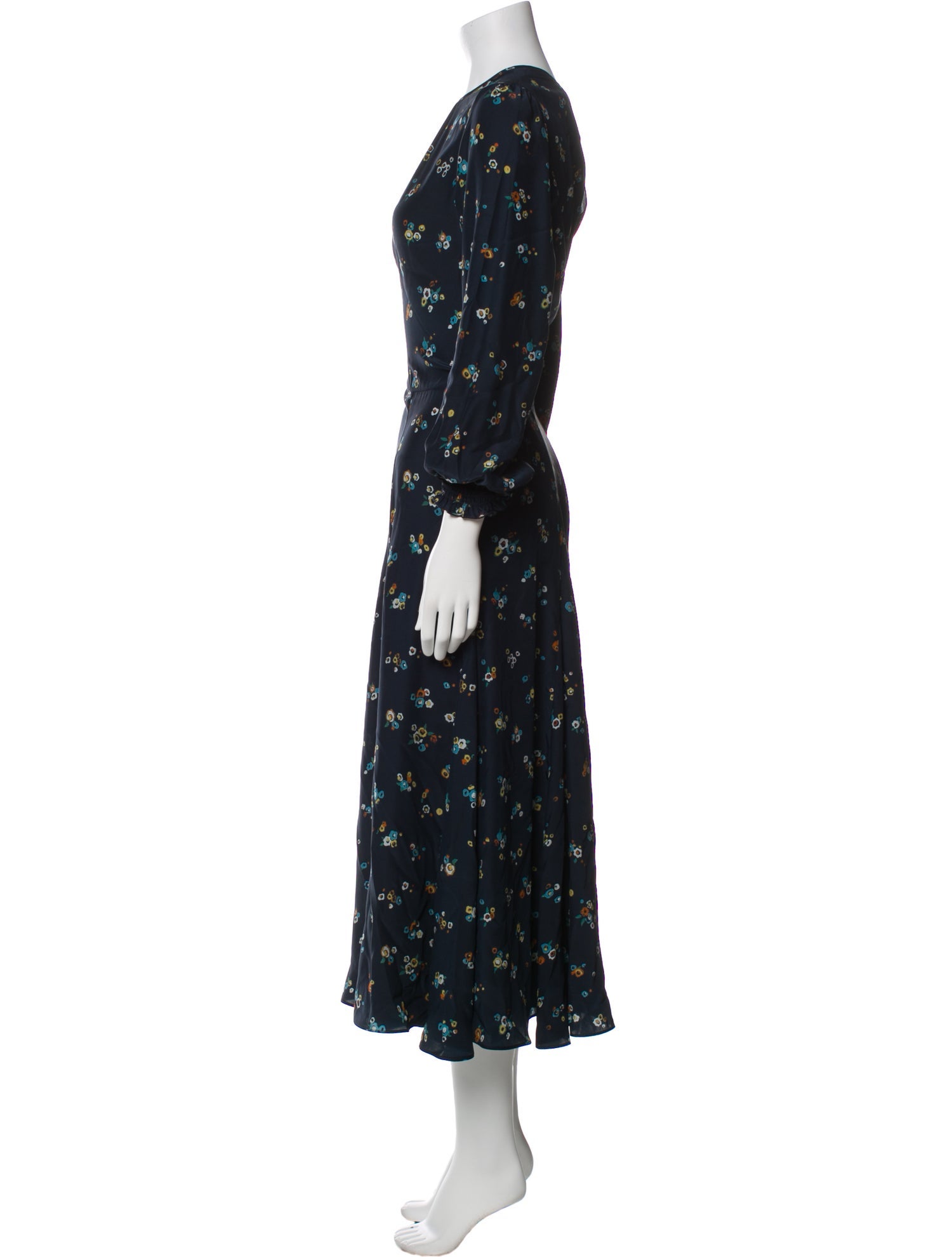 Charlotte Brody Silk Long Dress