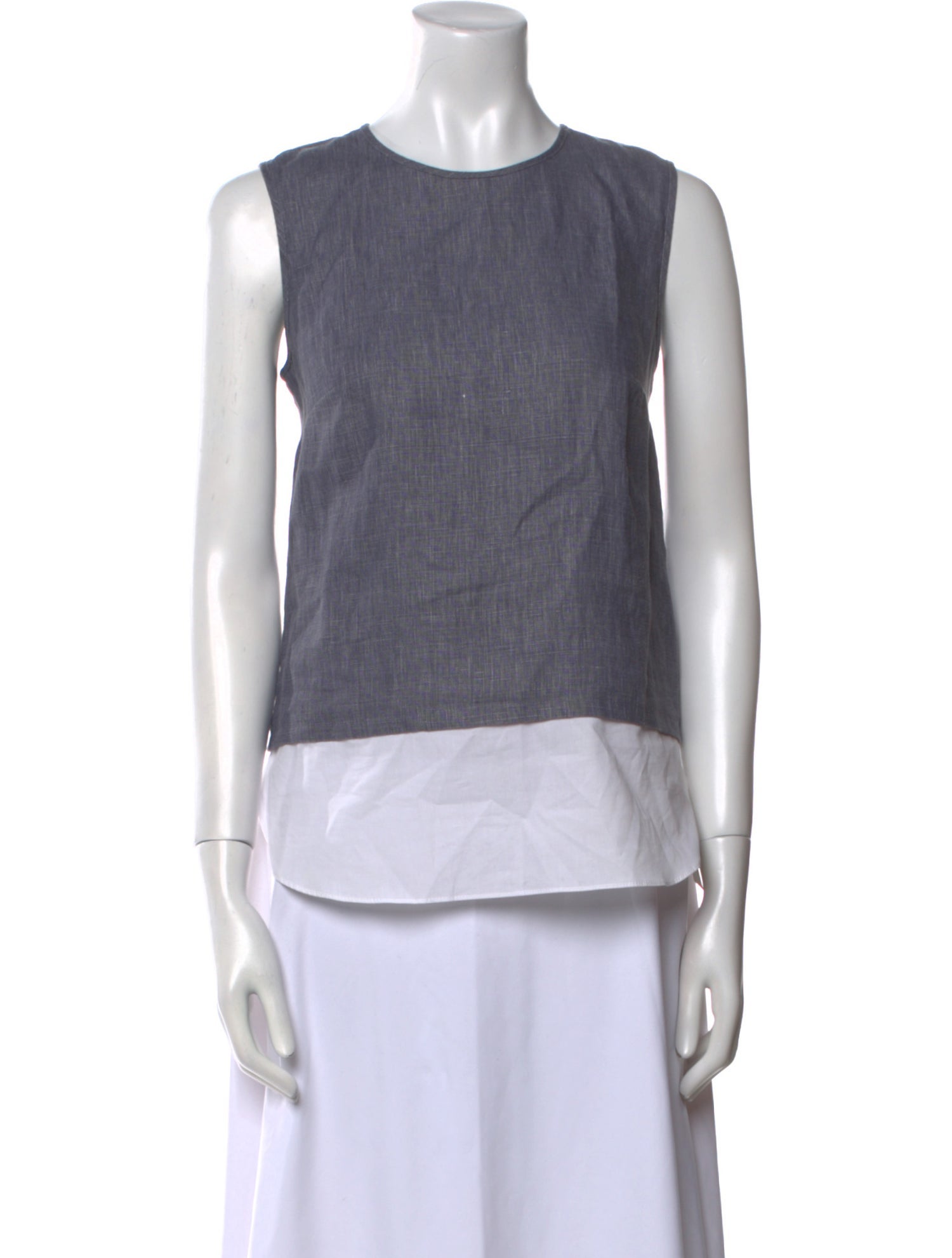 Charlotte Brody Crew Neck Sleeveless Top