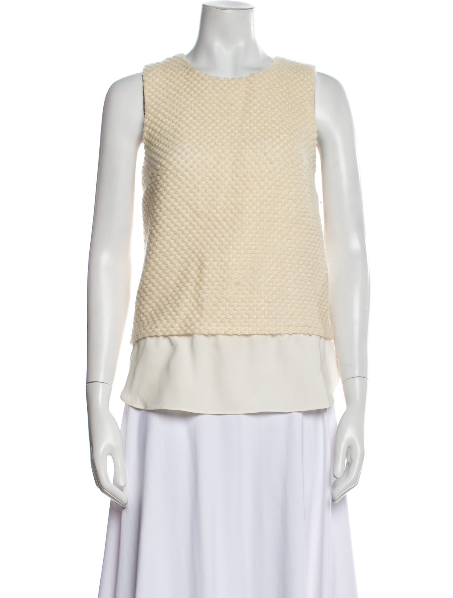 Charlotte Brody Crew Neck Sleeveless Top