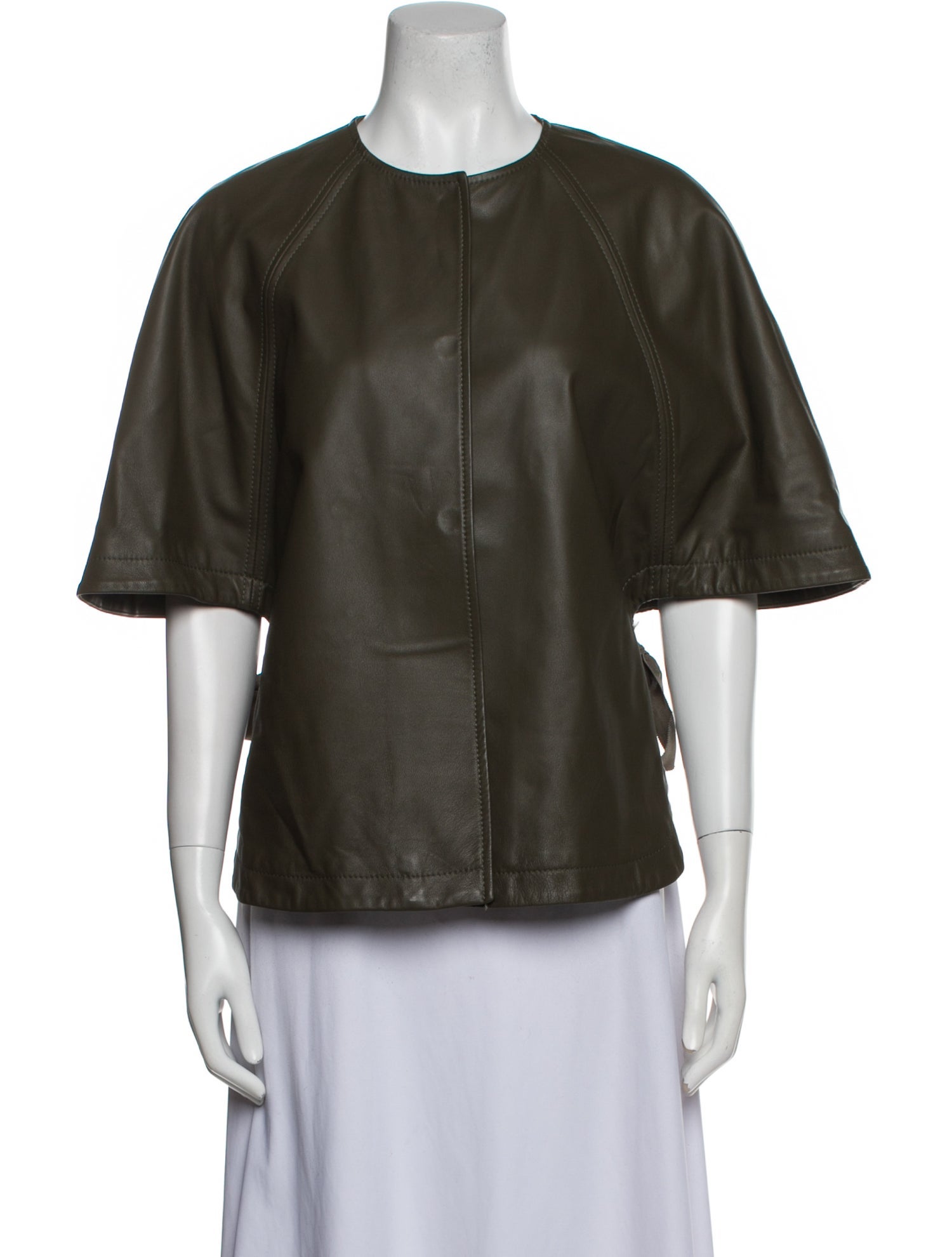 Charlotte Brody Leather Evening Jacket