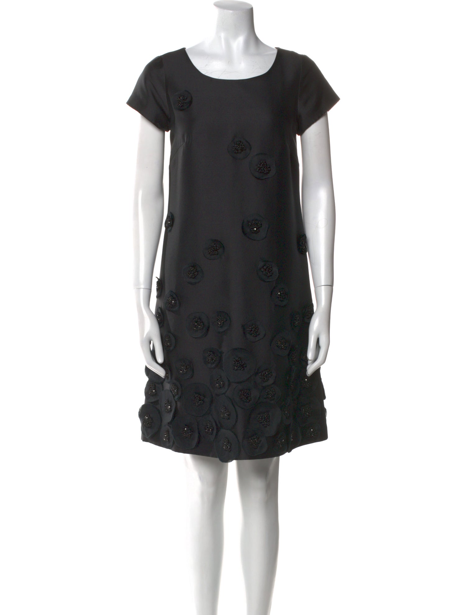 Charlotte Brody Scoop Neck Mini Dress