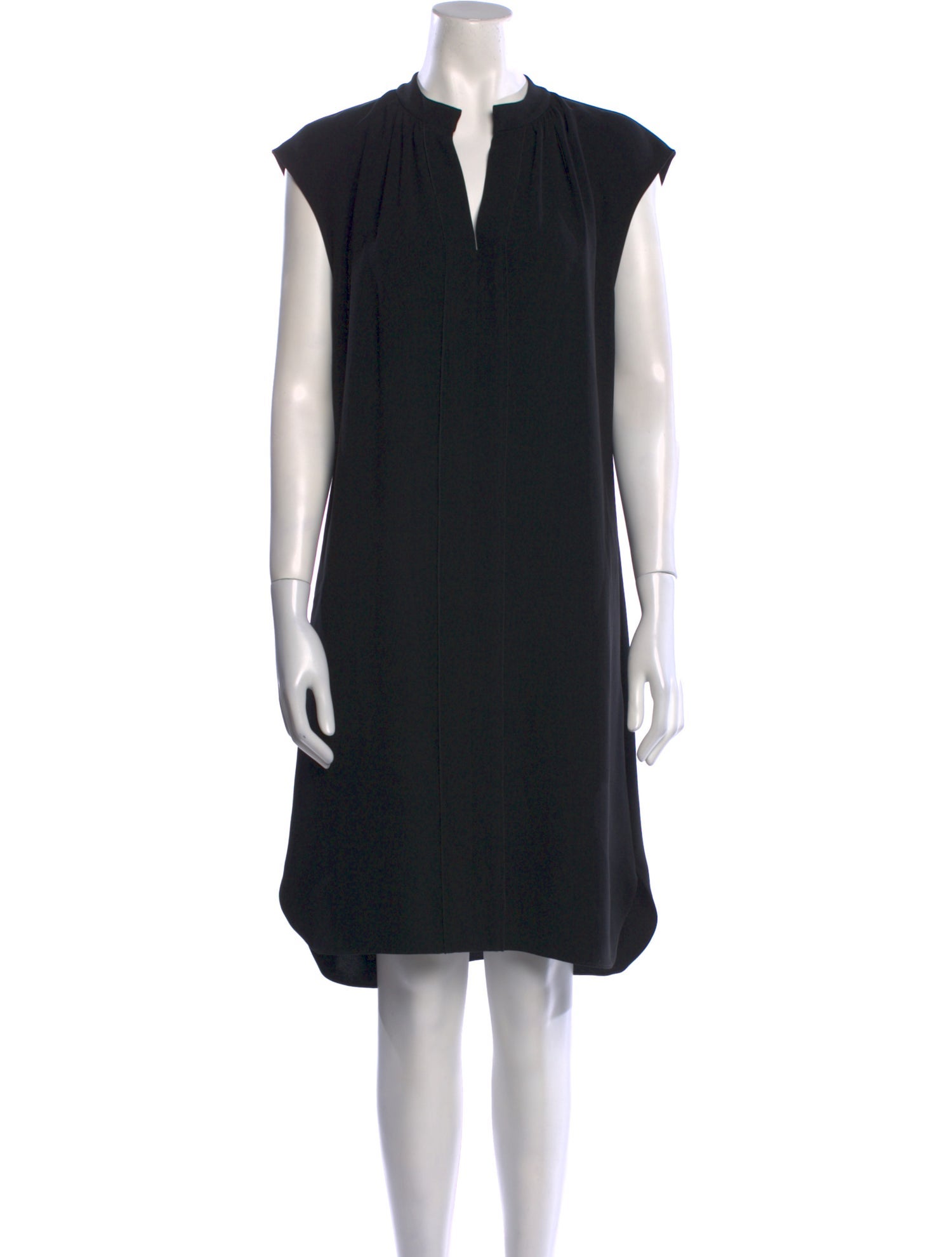 Charlotte Brody V-Neck Knee-Length Dress