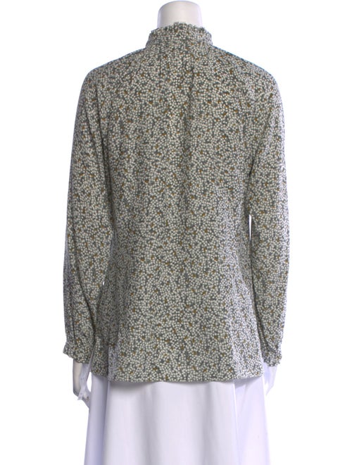 Charlotte Brody Silk Printed Blouse