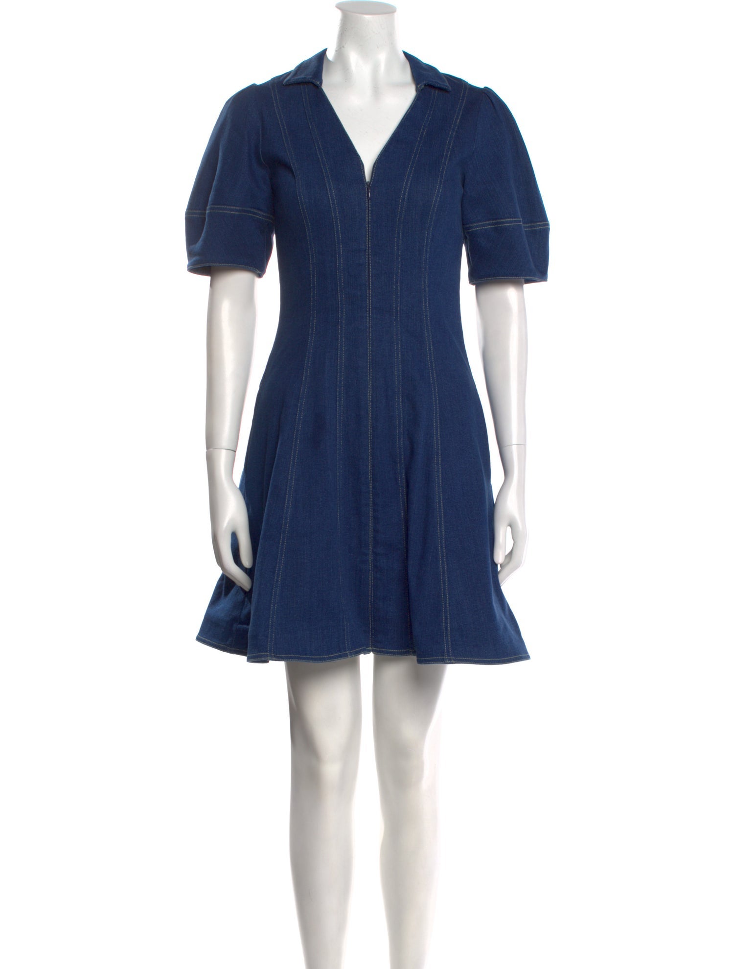 Charlotte Brody V-Neck Mini Dress