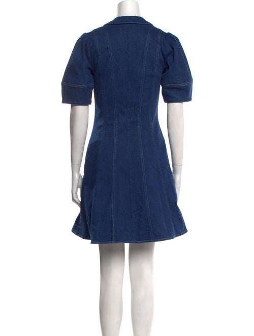 Charlotte Brody V-Neck Mini Dress