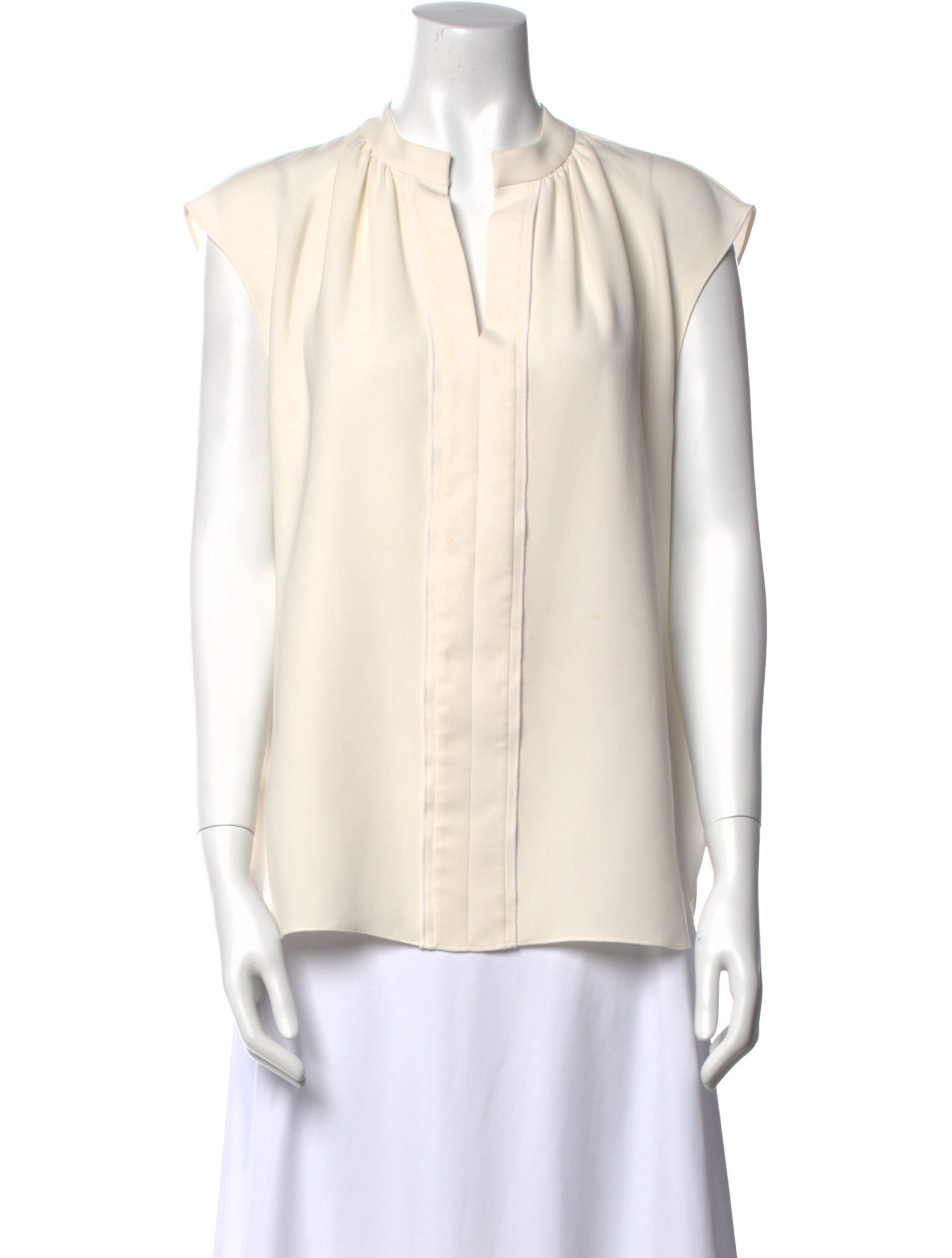 Charlotte Brody V-Neck Short Sleeve Blouse