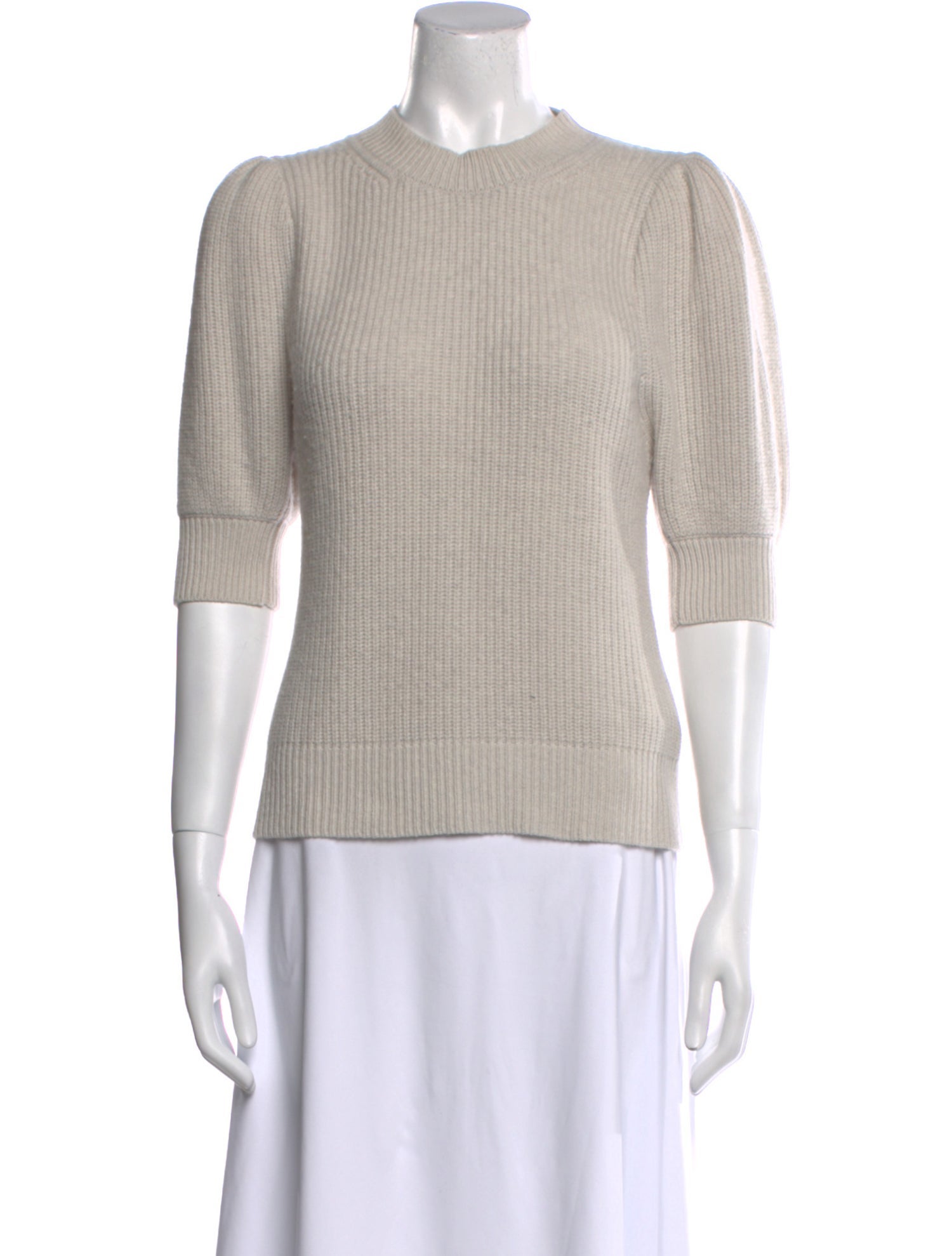 Charlotte Brody Merino Wool Crew Neck Sweater