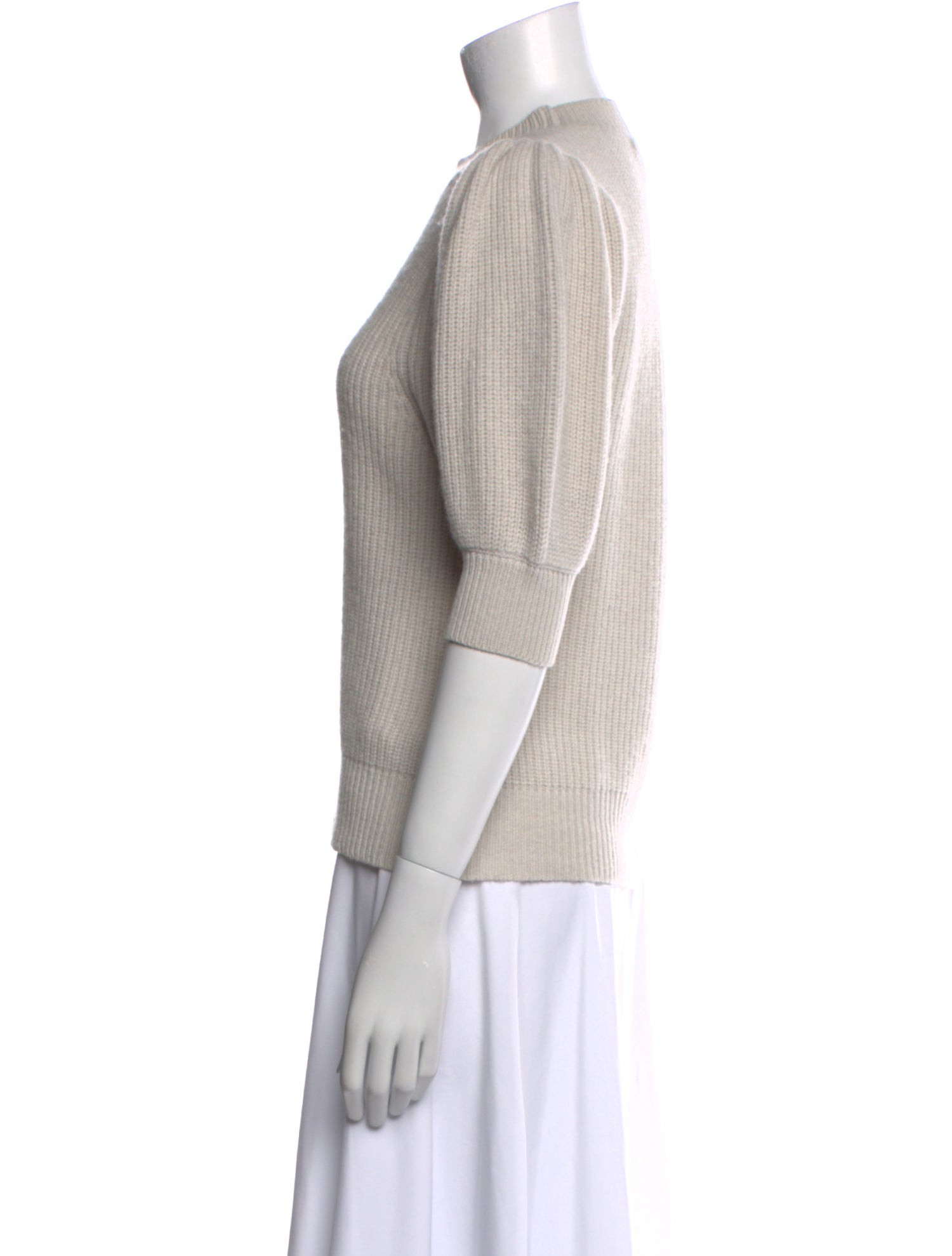 Charlotte Brody Merino Wool Crew Neck Sweater