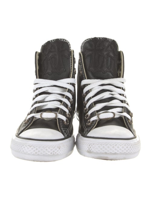 Chrome Hearts x Converse Leather Dagger Sneakers