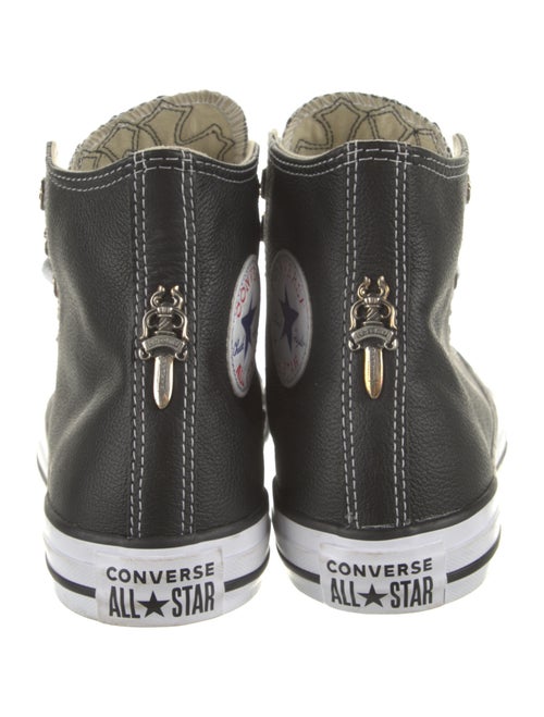 Chrome Hearts x Converse Leather Dagger Sneakers