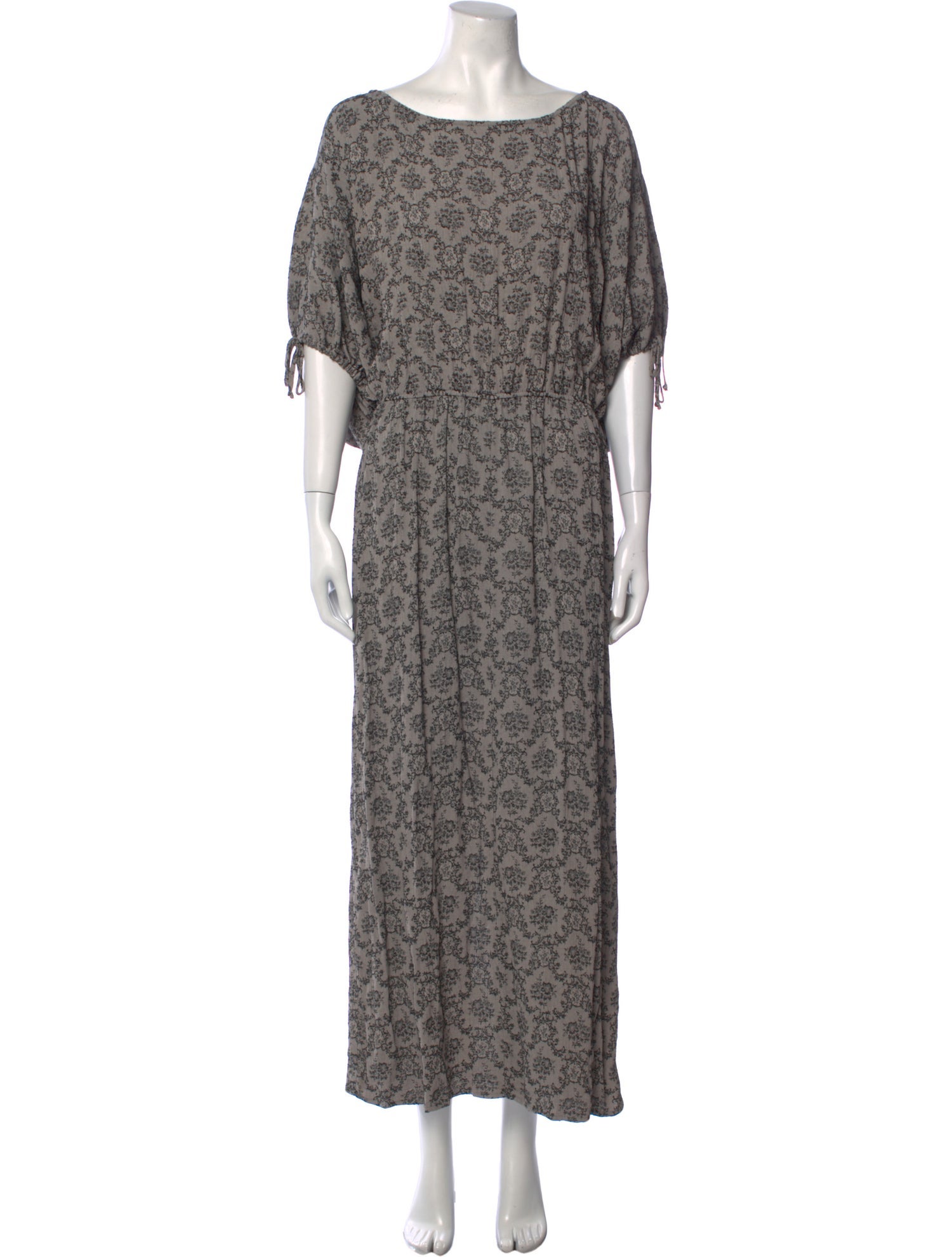 Christy Dawn Floral Print Long Dress