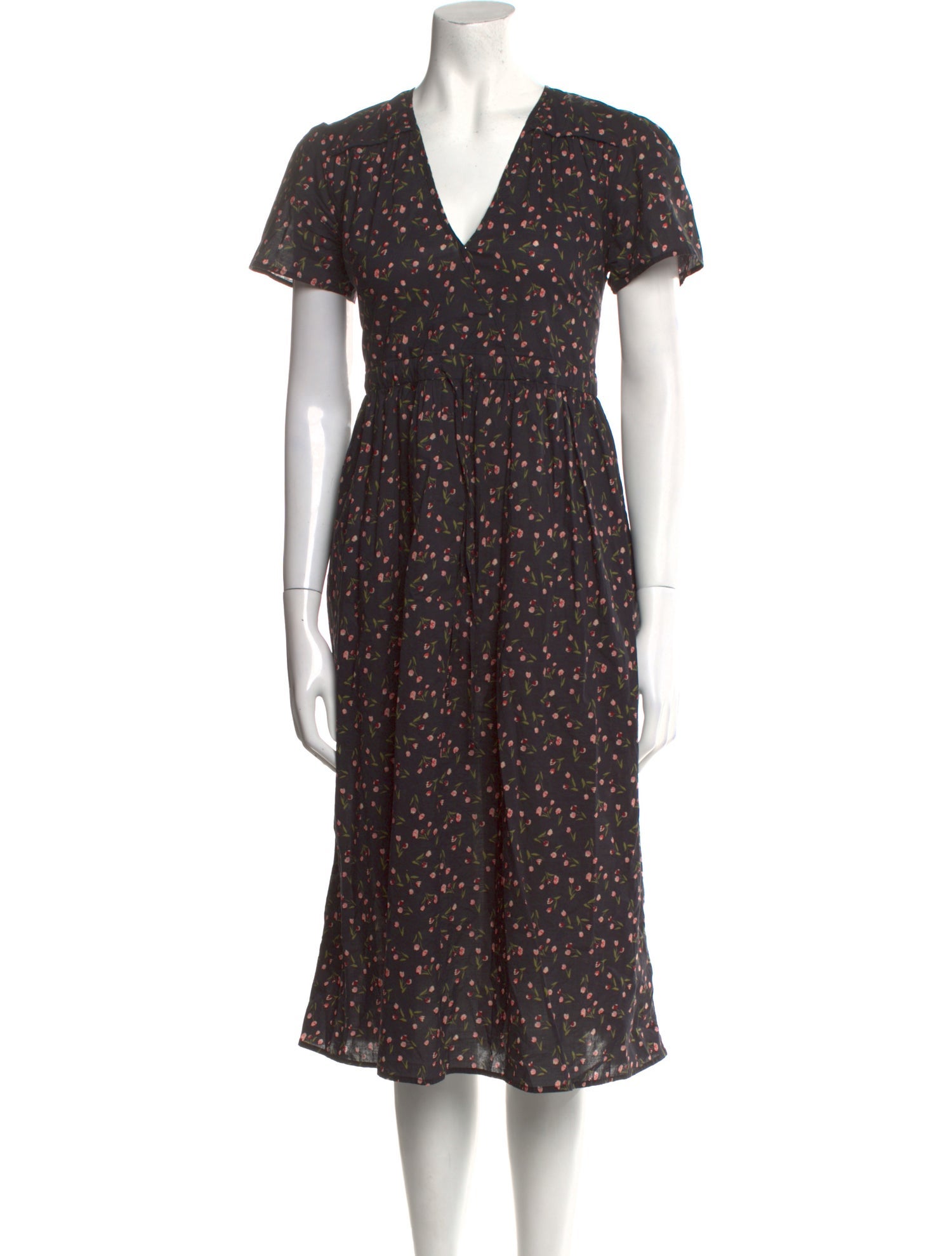 Christy Dawn Printed Midi Length Dress - Black Dresses, Clothing - WCHDA24939 | The RealReal Christy Dawn Printed Midi Length Dress - Black Dresses, Clothing - WCHDA24939 | The RealReal