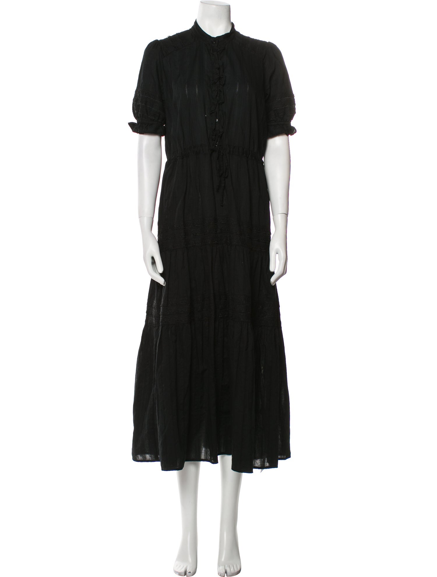 Christy Dawn Mock Neck Long Dress