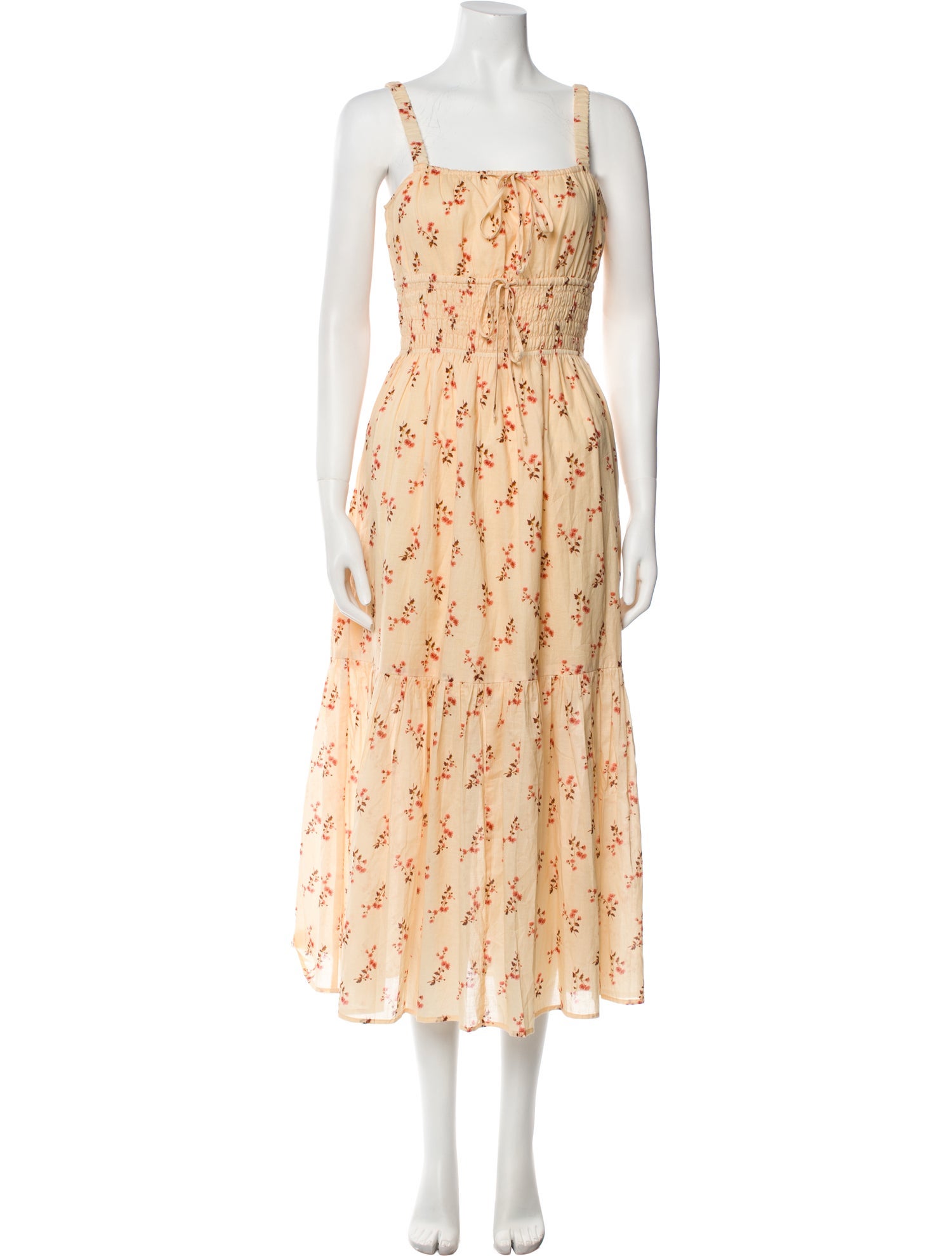 Christy Dawn Floral Print Long Dress