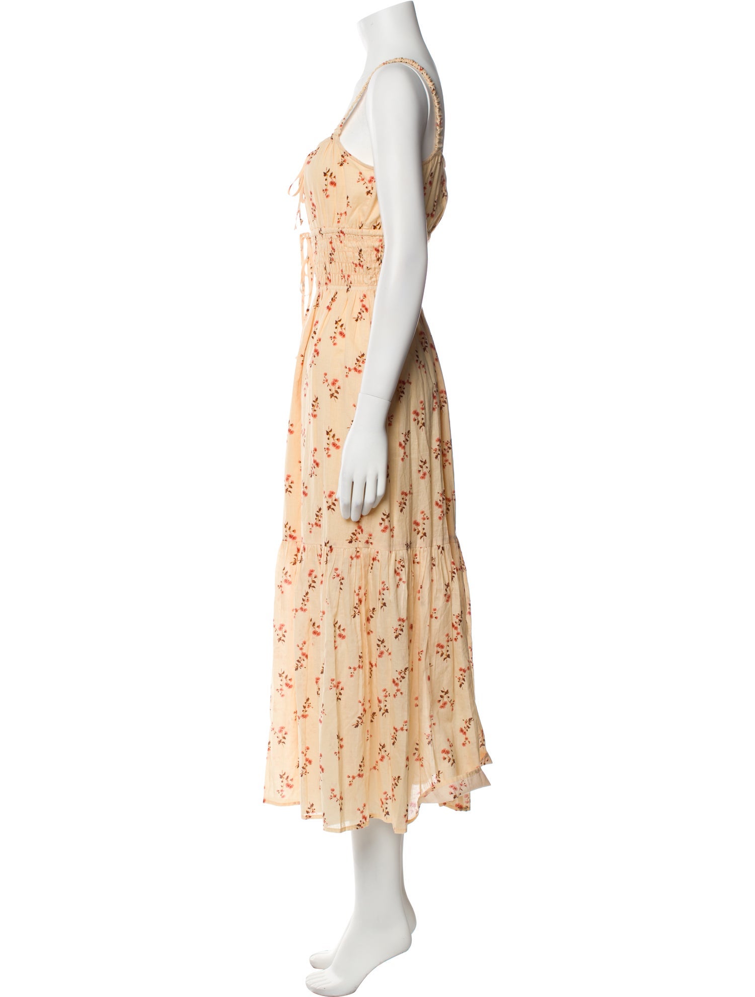 Christy Dawn Floral Print Long Dress