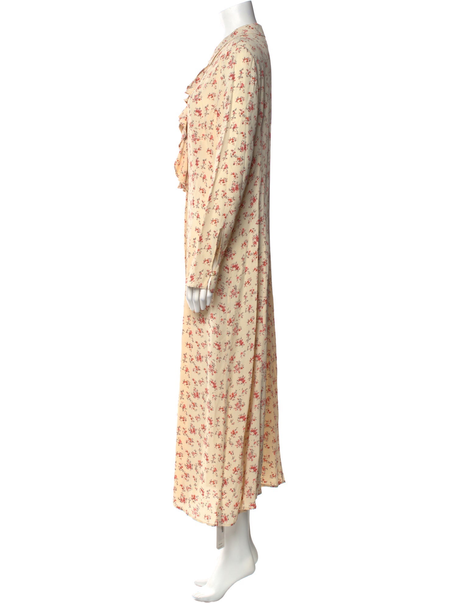 Christy Dawn Floral Print Long Dress