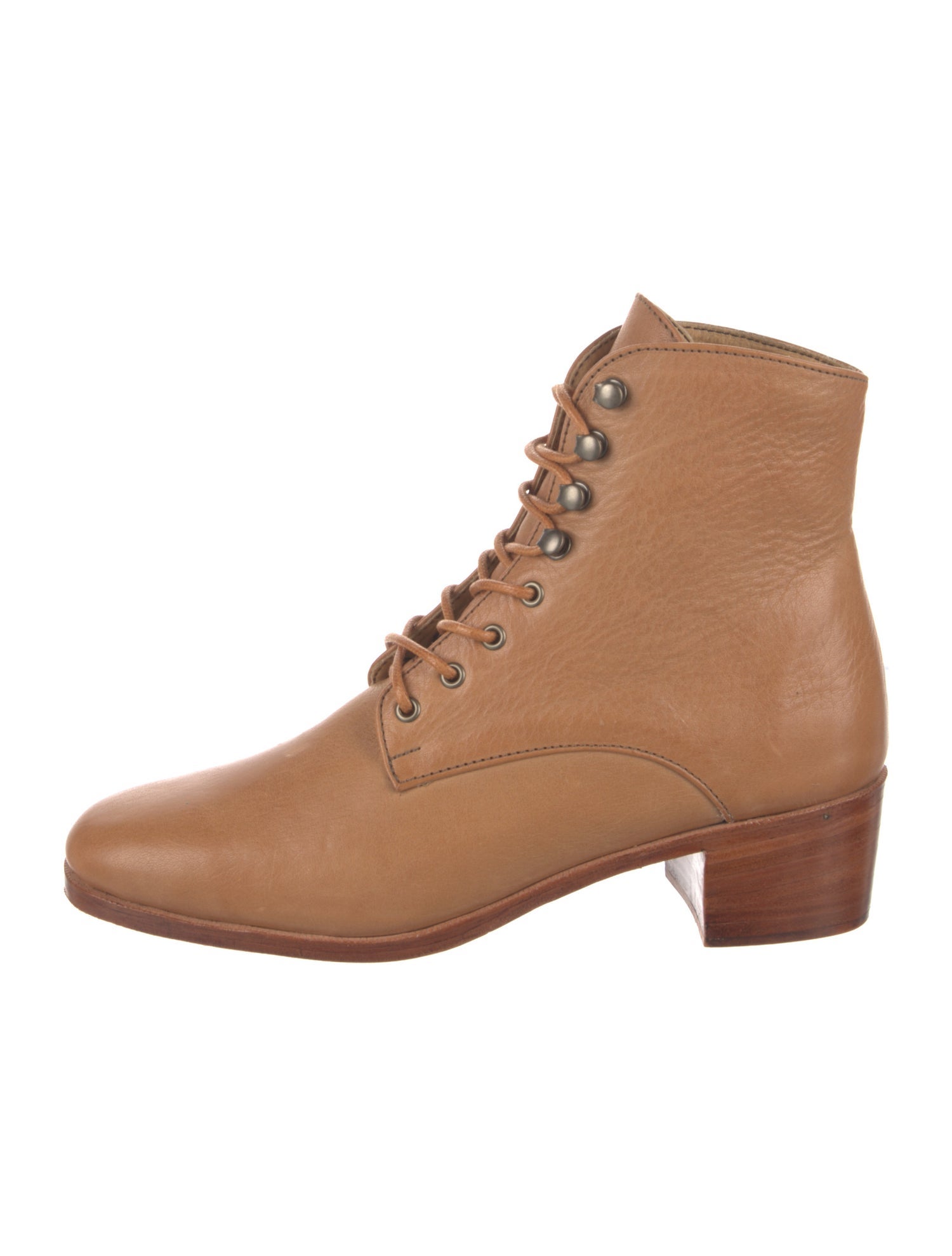 Christy Dawn Leather Combat Boots