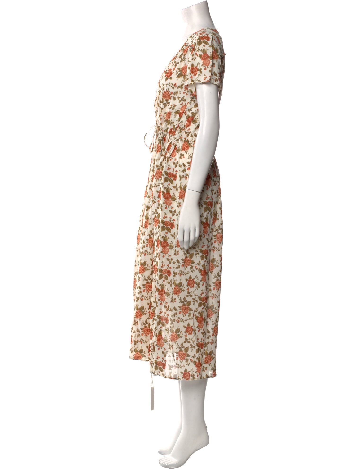 Christy Dawn Floral Print Long Dress w/ Tags