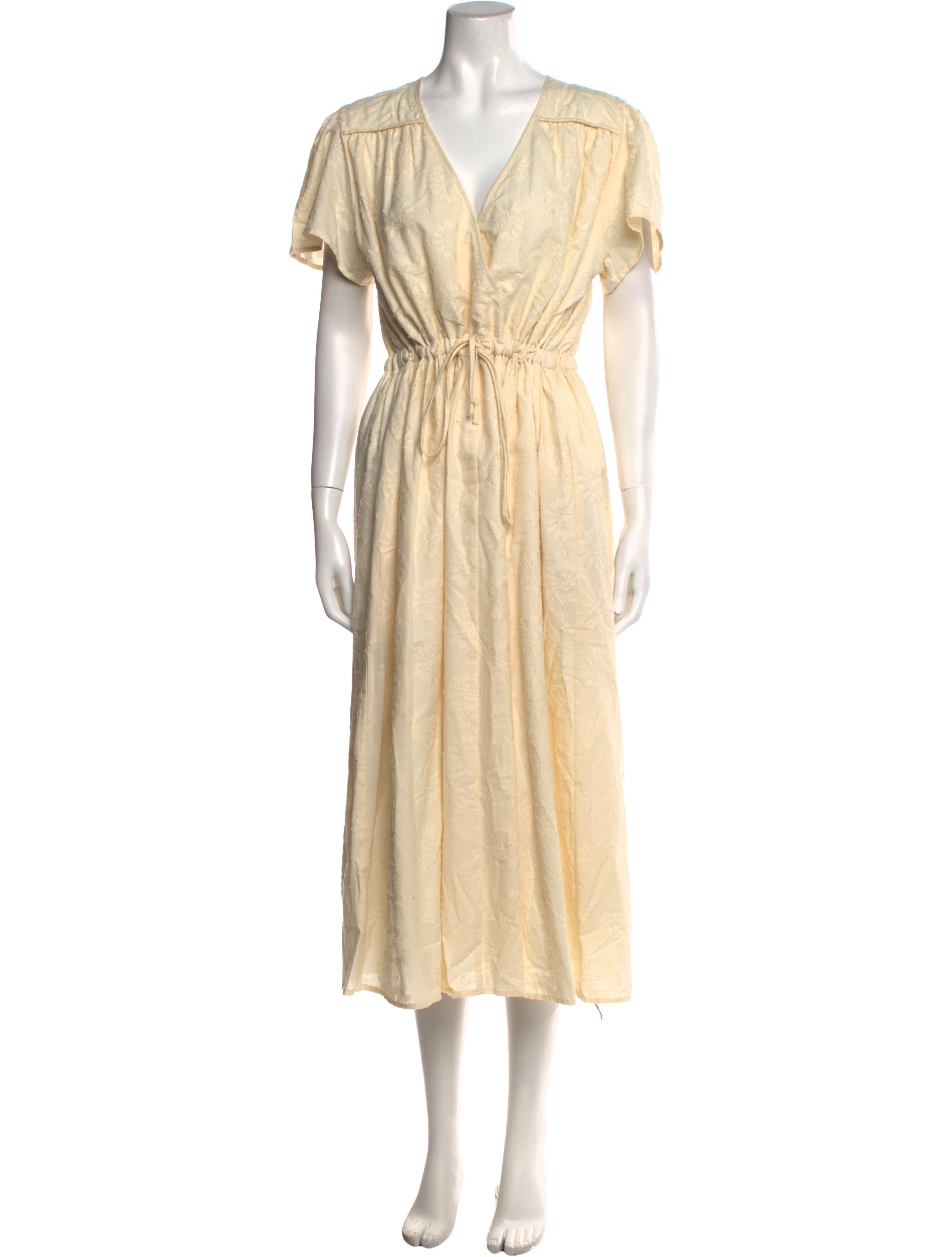 Christy Dawn V-Neck Midi Length Dress