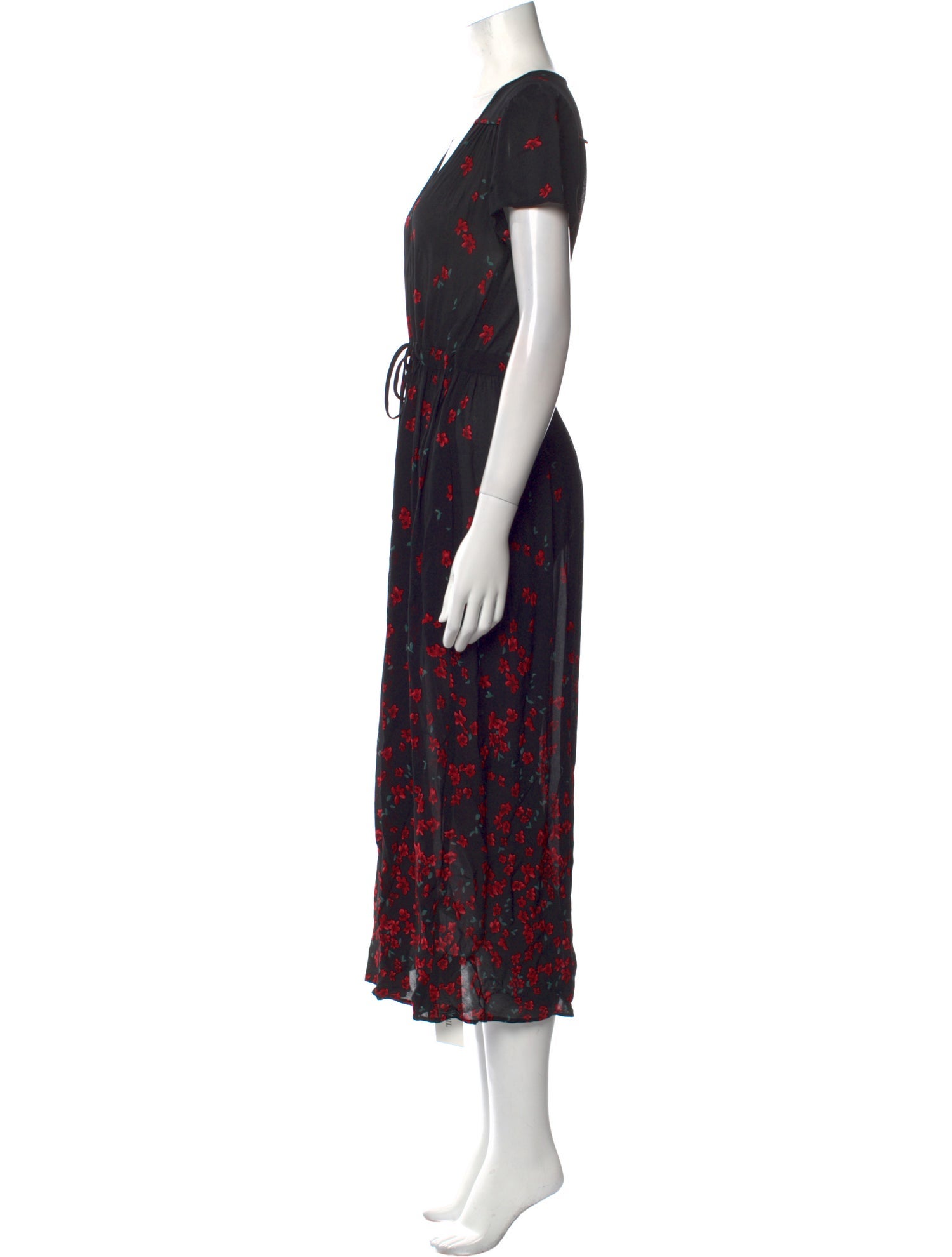 Christy Dawn Floral Print Long Dress