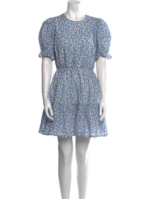 Christy Dawn Floral Print Mini Dress