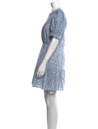 Christy Dawn Floral Print Mini Dress