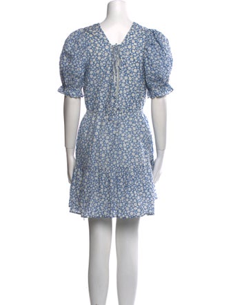 Christy Dawn Floral Print Mini Dress