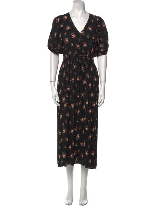 Christy Dawn Floral Print Long Dress