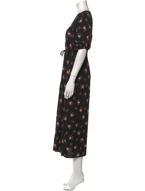 Christy Dawn Floral Print Long Dress