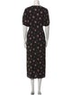 Christy Dawn Floral Print Long Dress