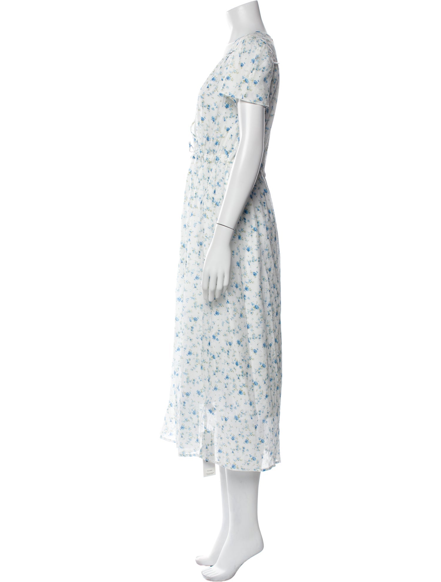 Christy Dawn Floral Print Knee-Length Dress