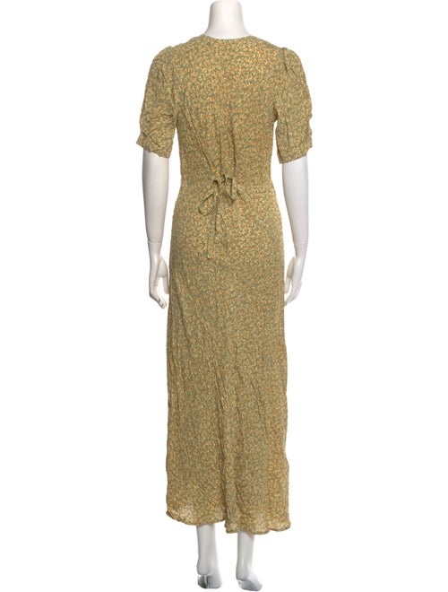 Christy Dawn Floral Print Long Dress