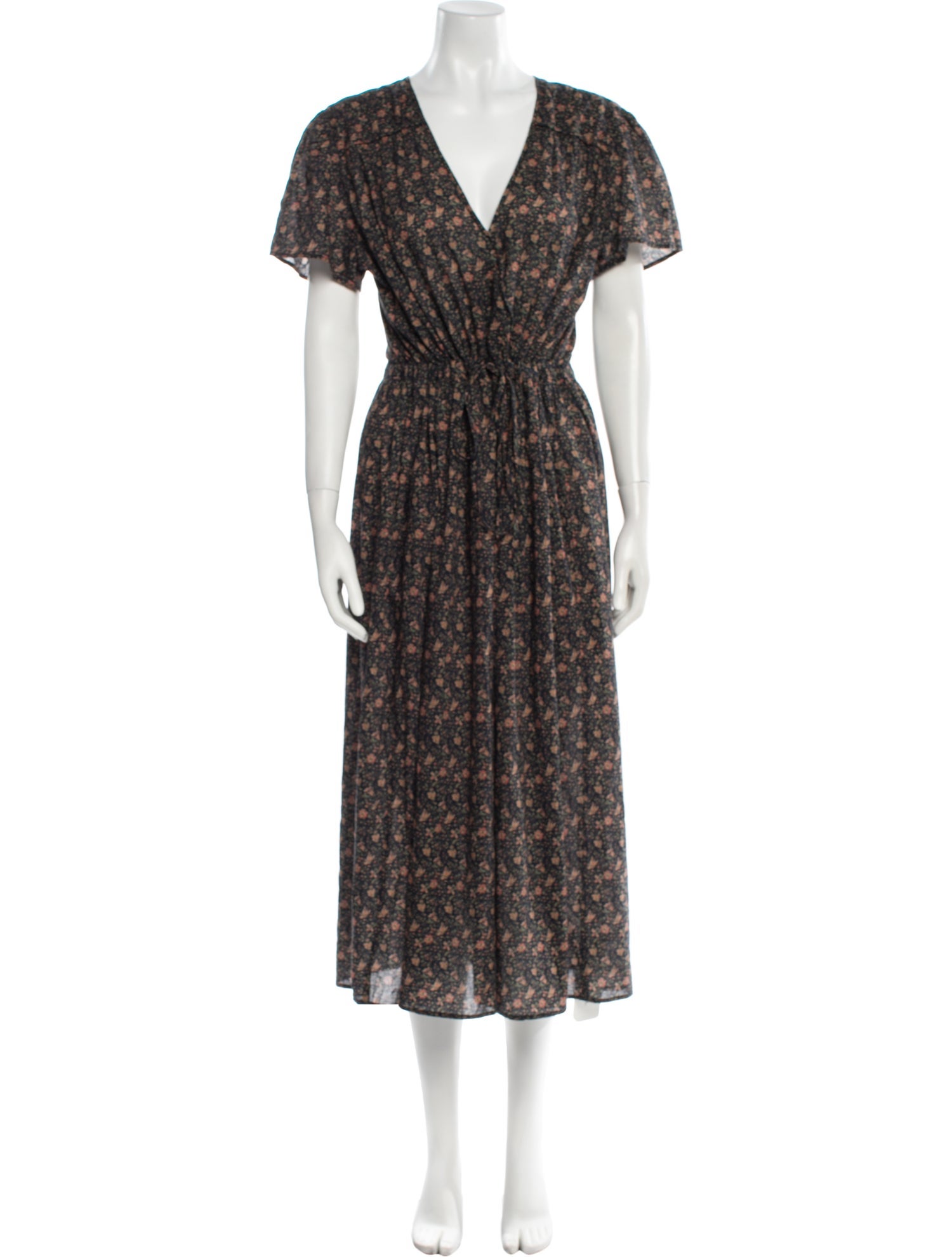 Christy Dawn Floral Print Long Dress
