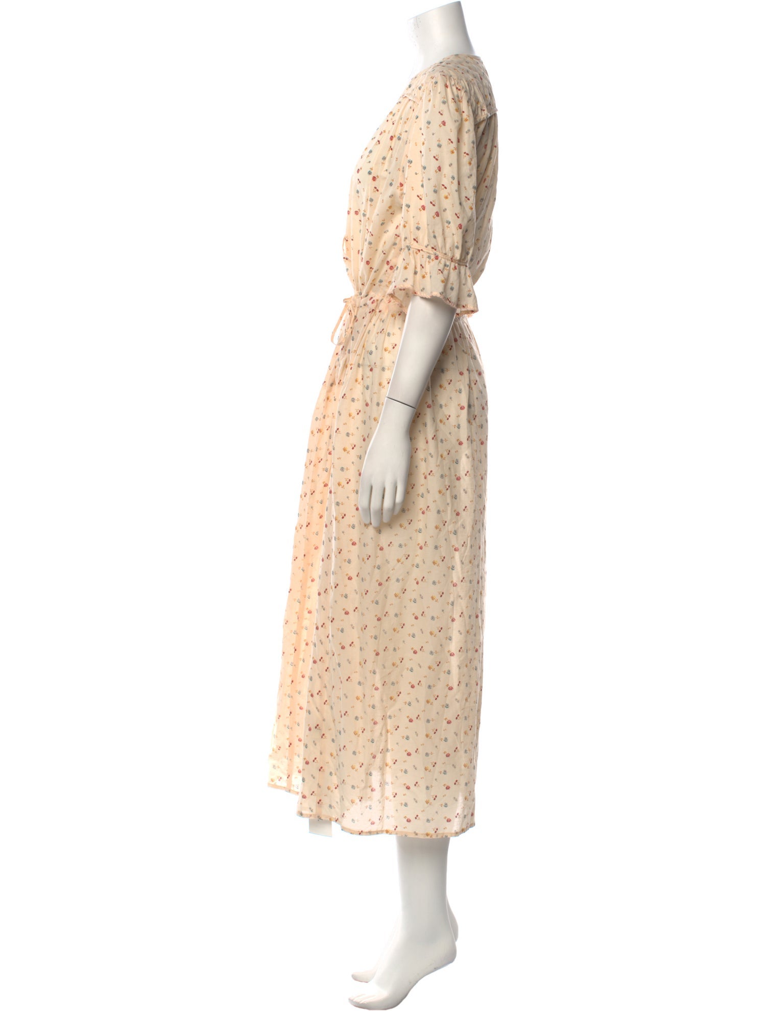 Christy Dawn Floral Print Long Dress