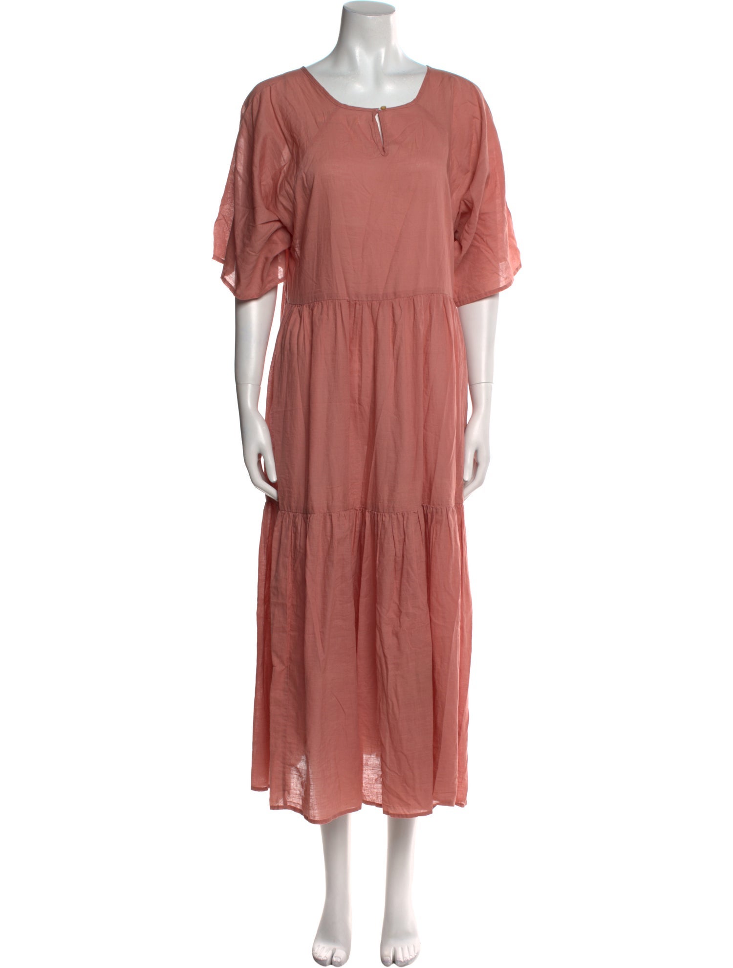 Christy Dawn Scoop Neck Long Dress