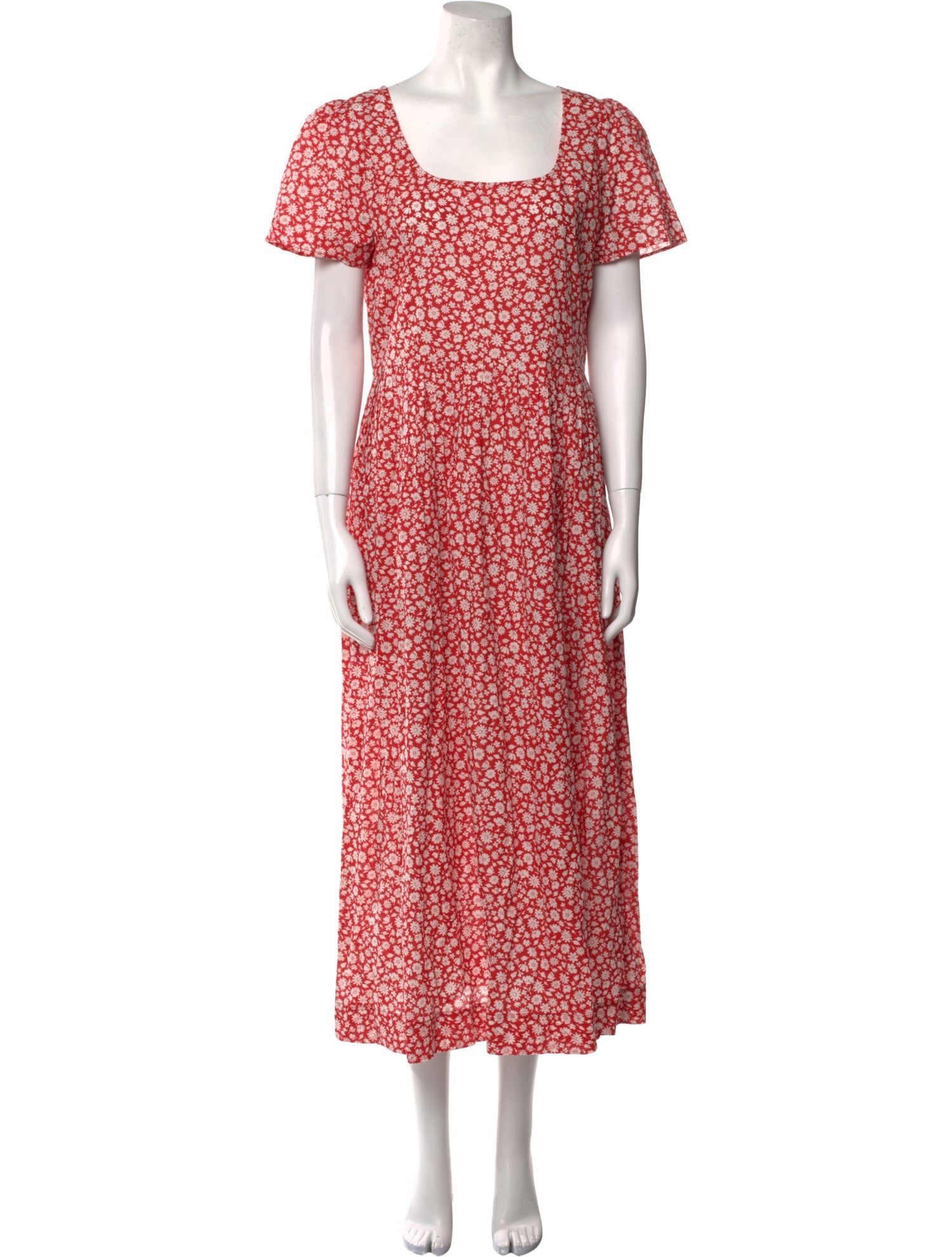 Christy Dawn Floral Print Long Dress w/ Tags