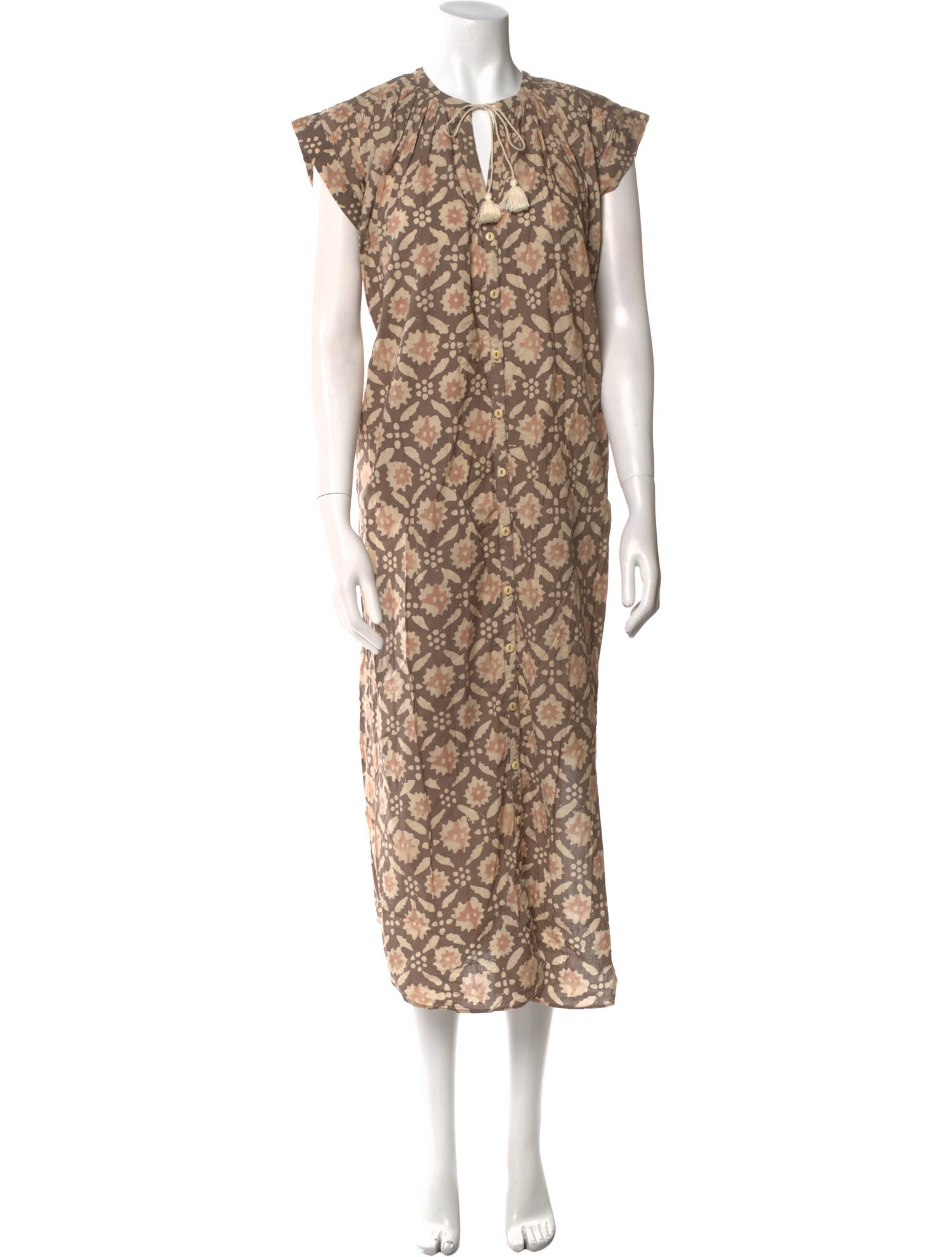 Christy Dawn Printed Midi Length Dress