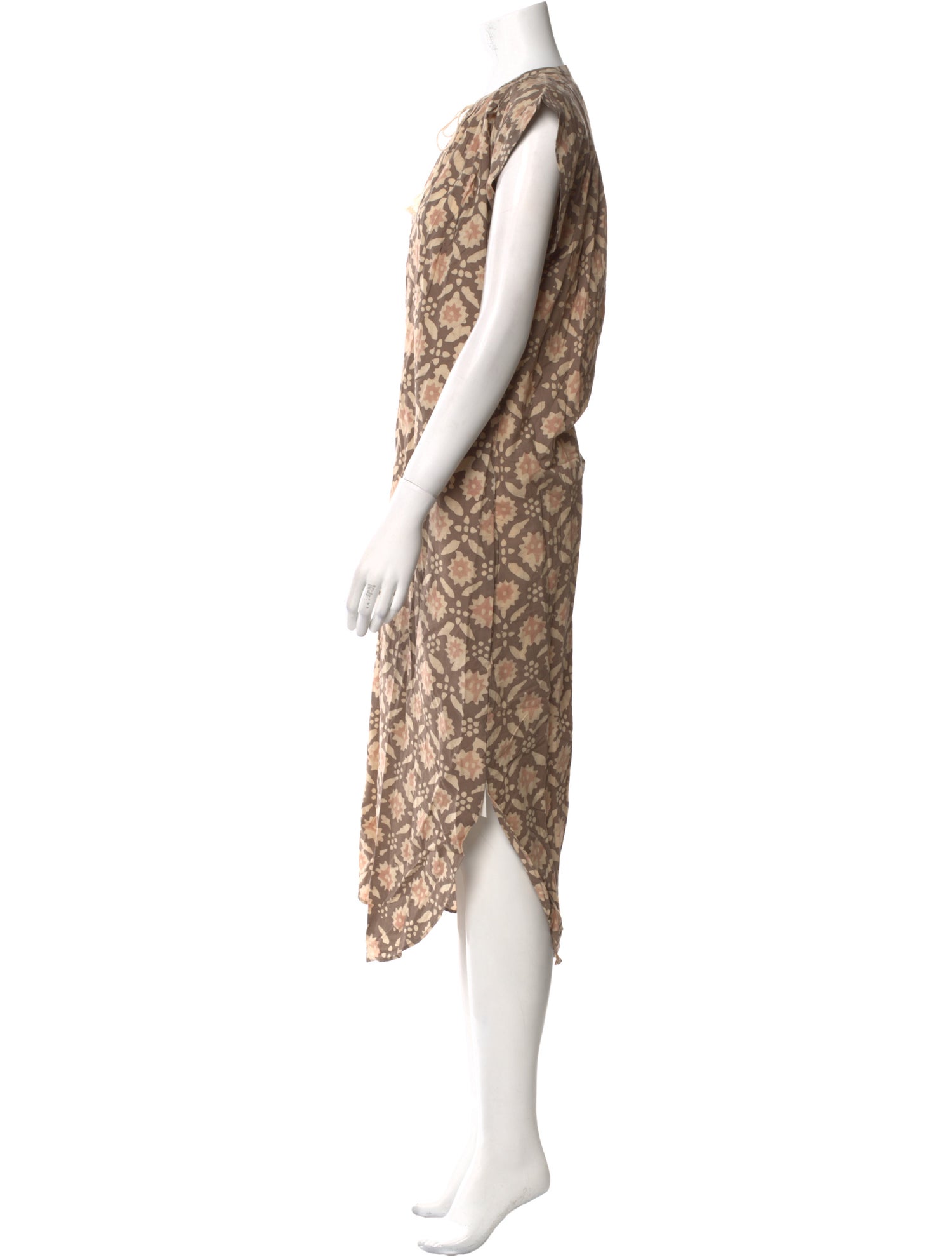 Christy Dawn Printed Midi Length Dress