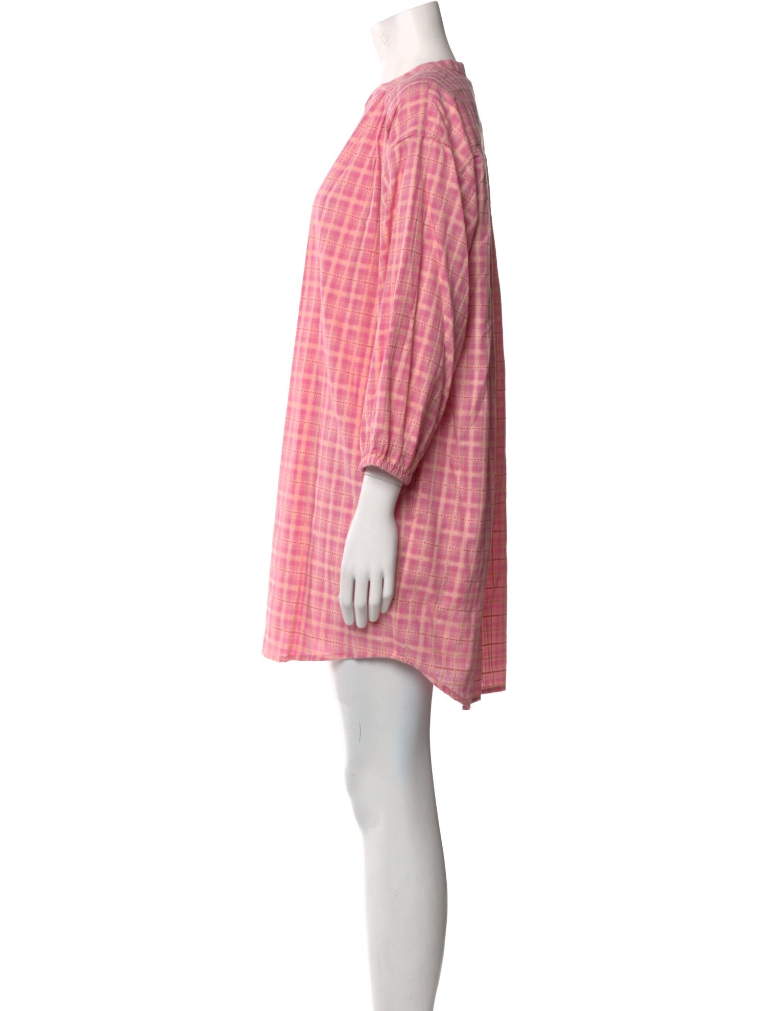 Christy Dawn Plaid Print Mini Dress w/ Tags