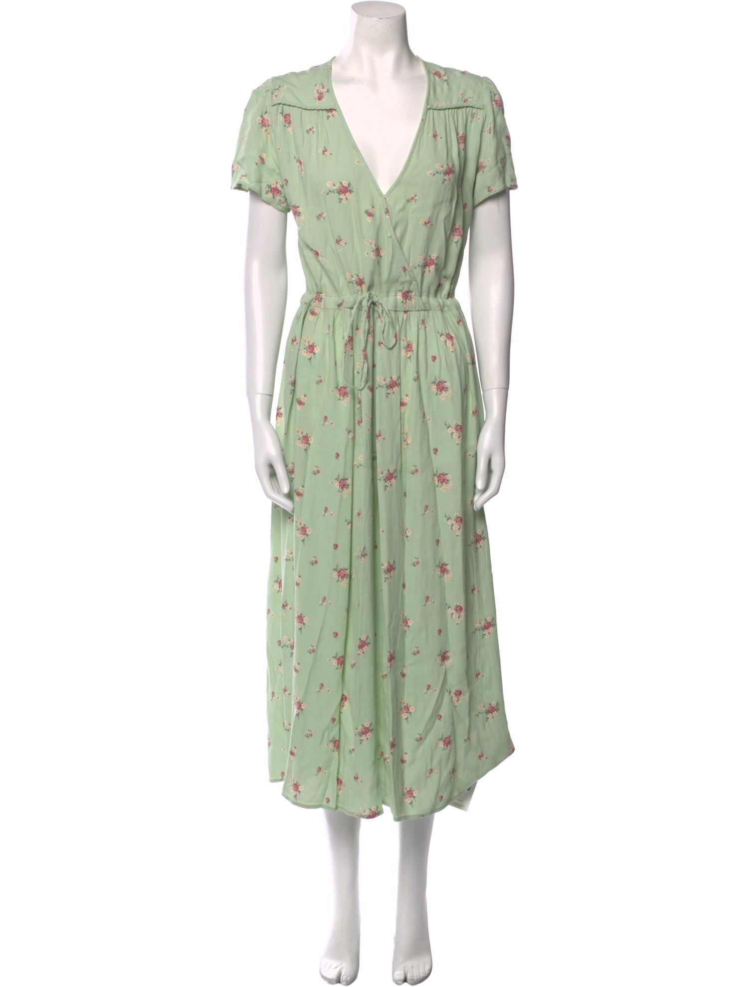 Christy Dawn Floral Print Long Dress