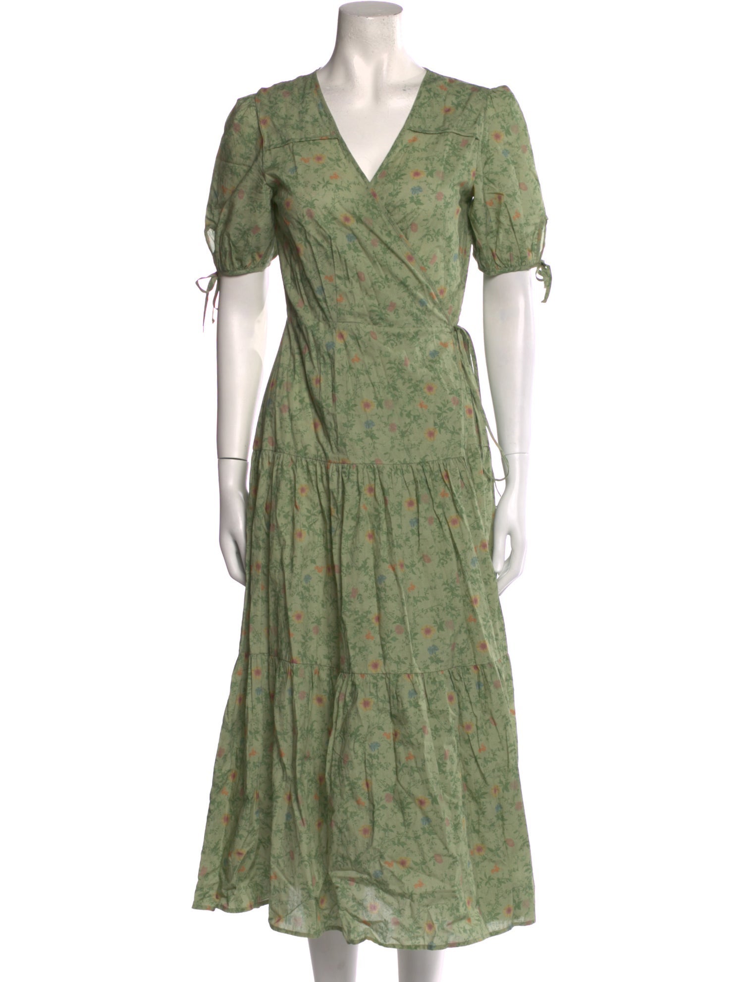 Christy Dawn Floral Print Long Dress