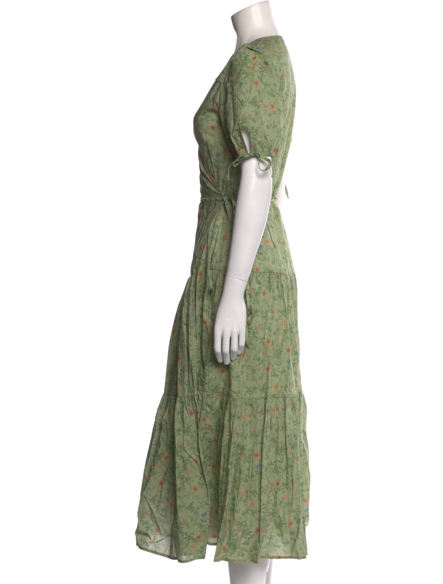 Christy Dawn Floral Print Long Dress